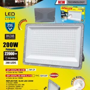 REFLETOR SLIM LD ALTA POTENCIA